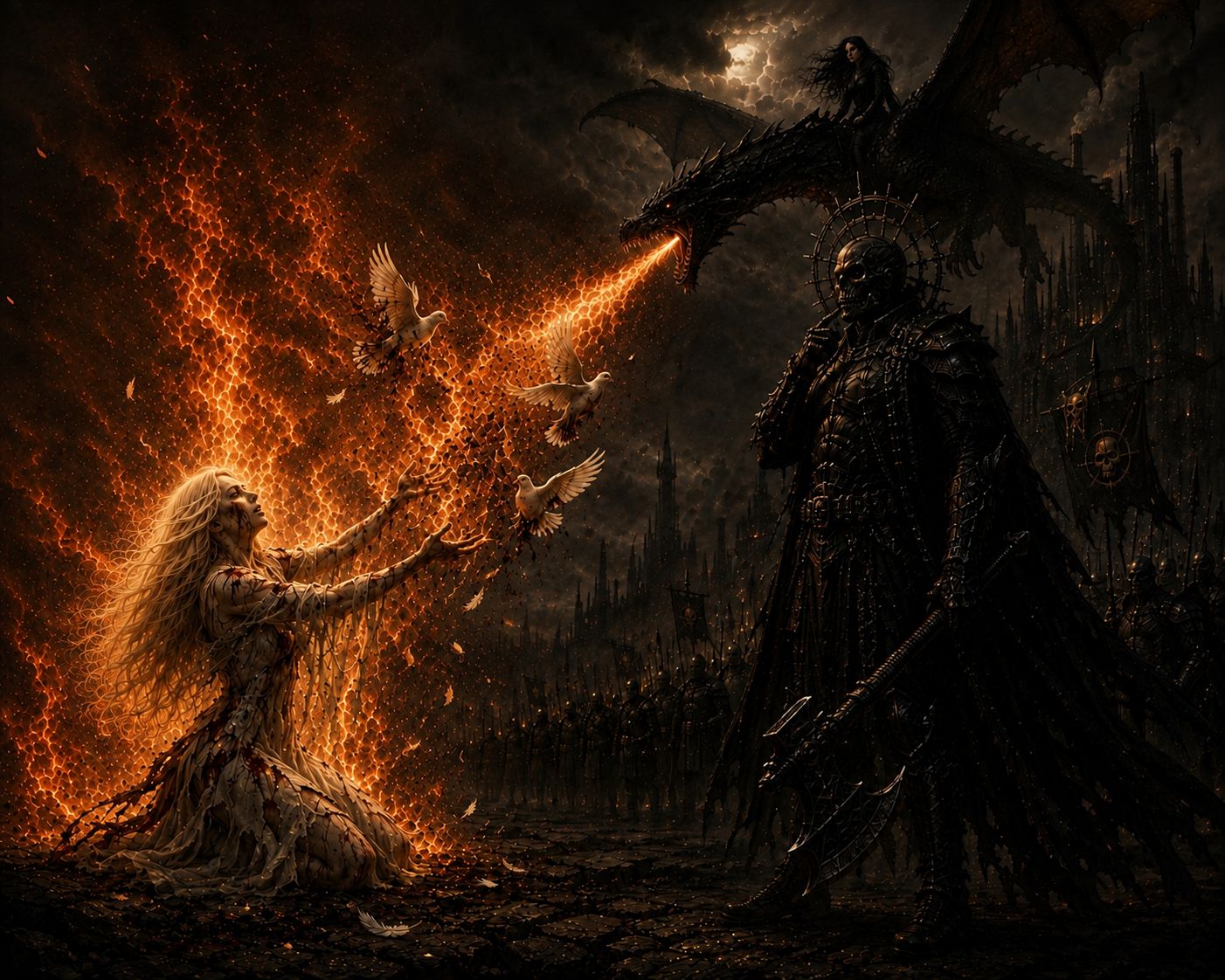 The Iron Dragon's Oath 🔥🐉 artwork