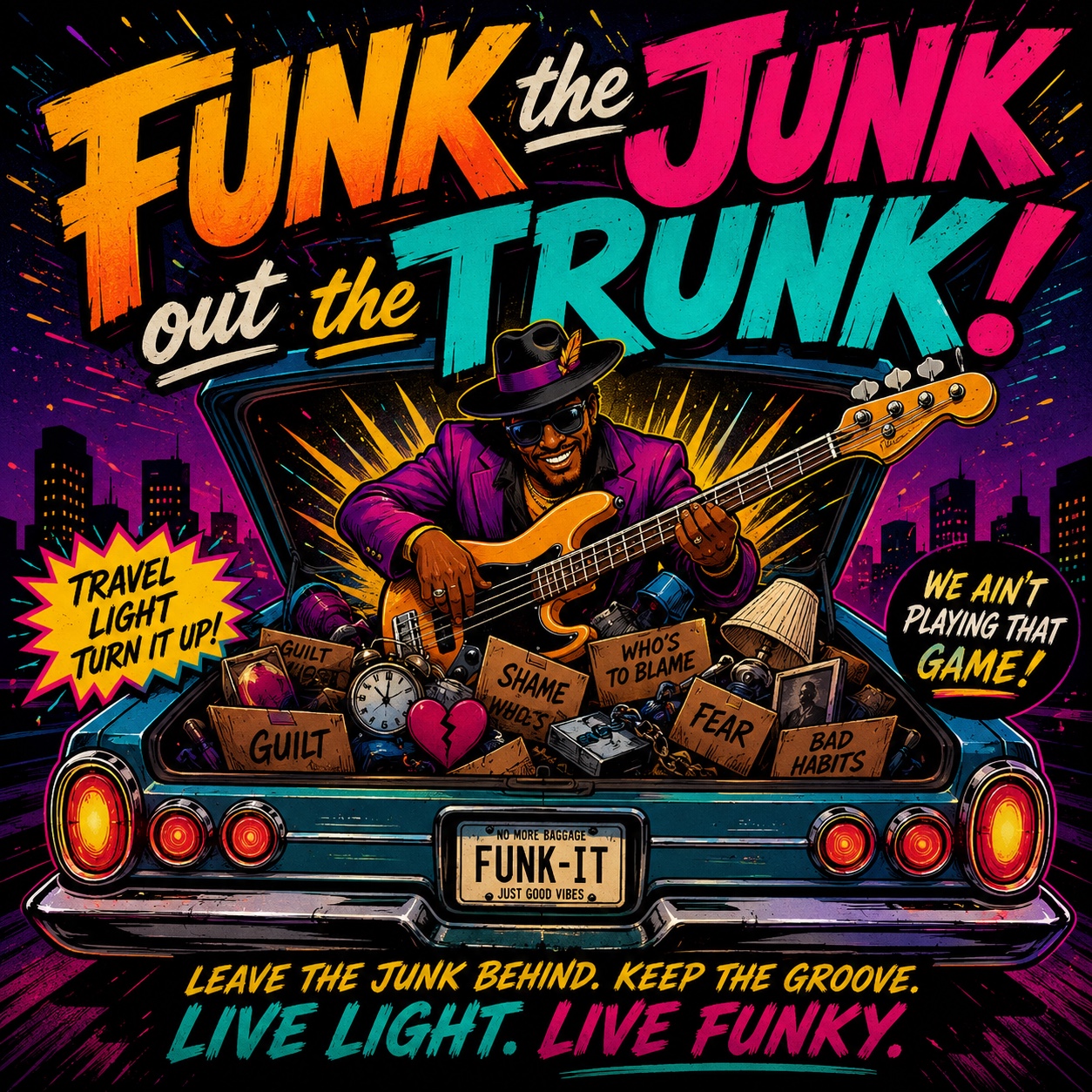 FUNK the JUNK Out the TRUNK