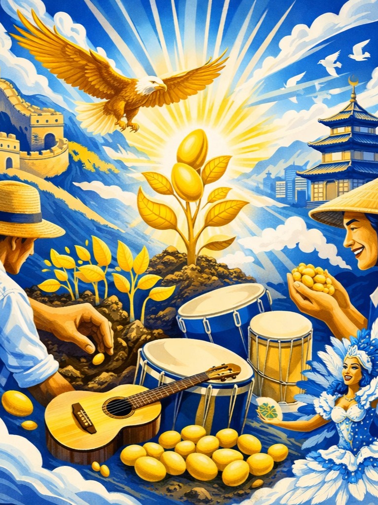 Soja - Esperança do Futuro ( aguia de ouro) artwork
