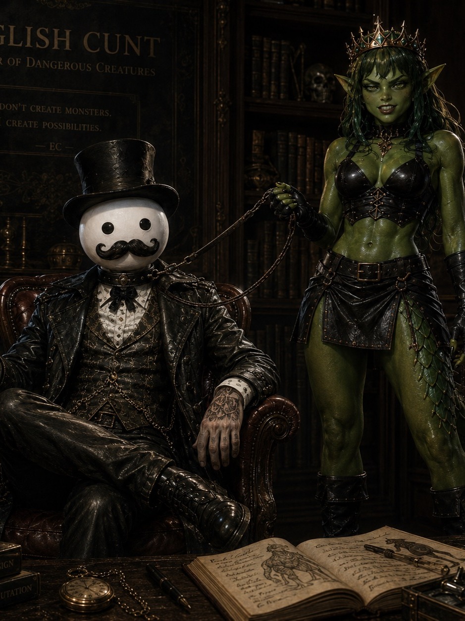 Goblin Queen Owns the Cunt artwork