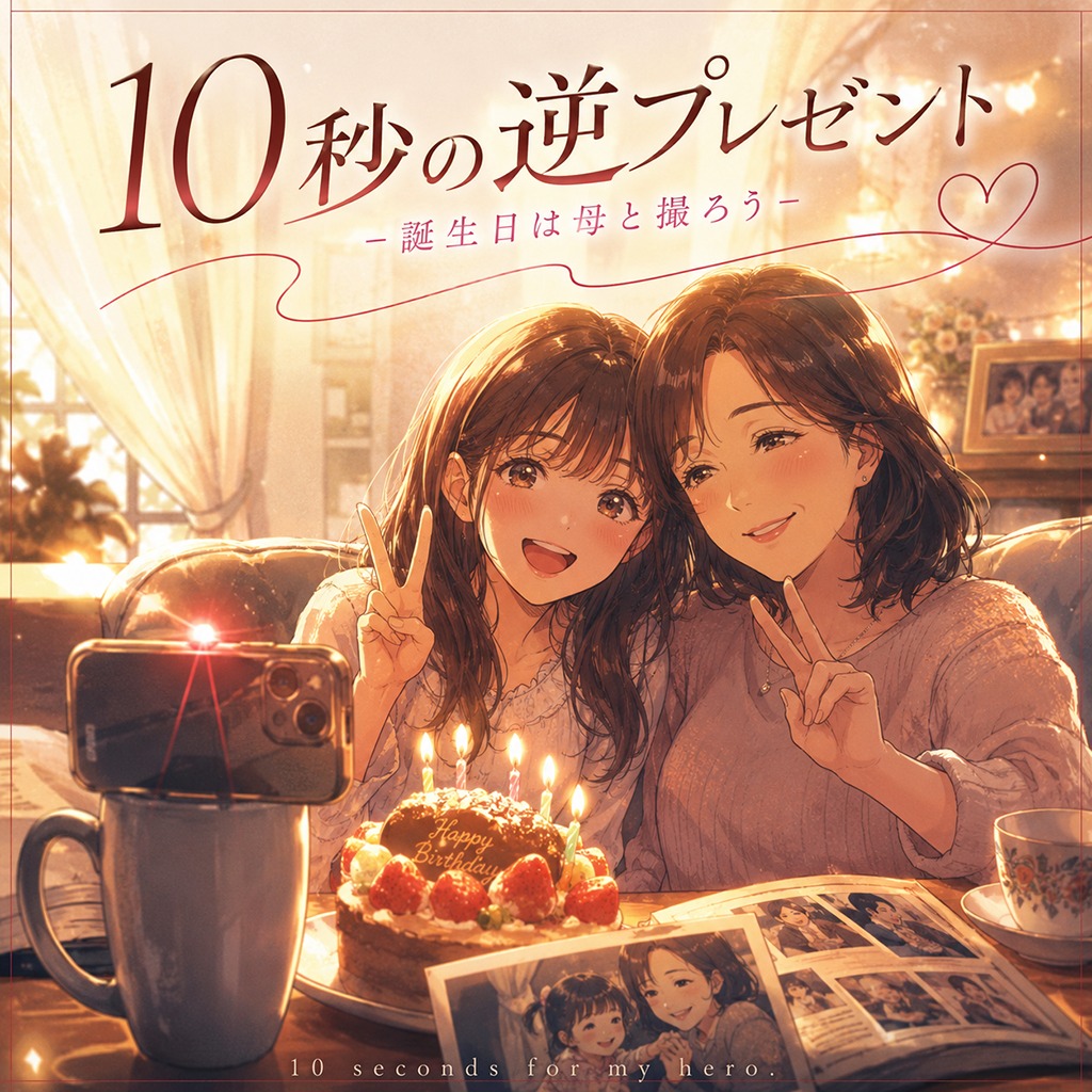 10秒の逆プレゼント-誕生日は母と撮ろう- artwork