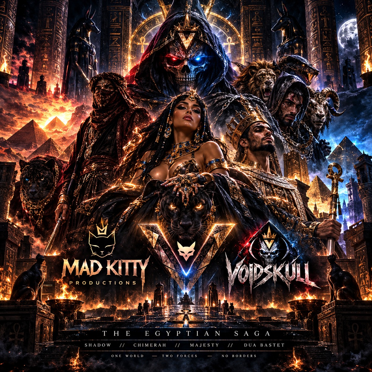 RISE OF KEMET // MASHUP // Mad Kitty Productions × VoidSkull artwork