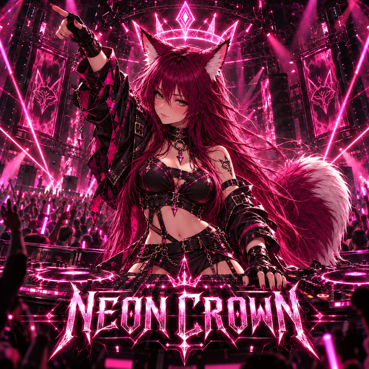 NEON CROWN artwork