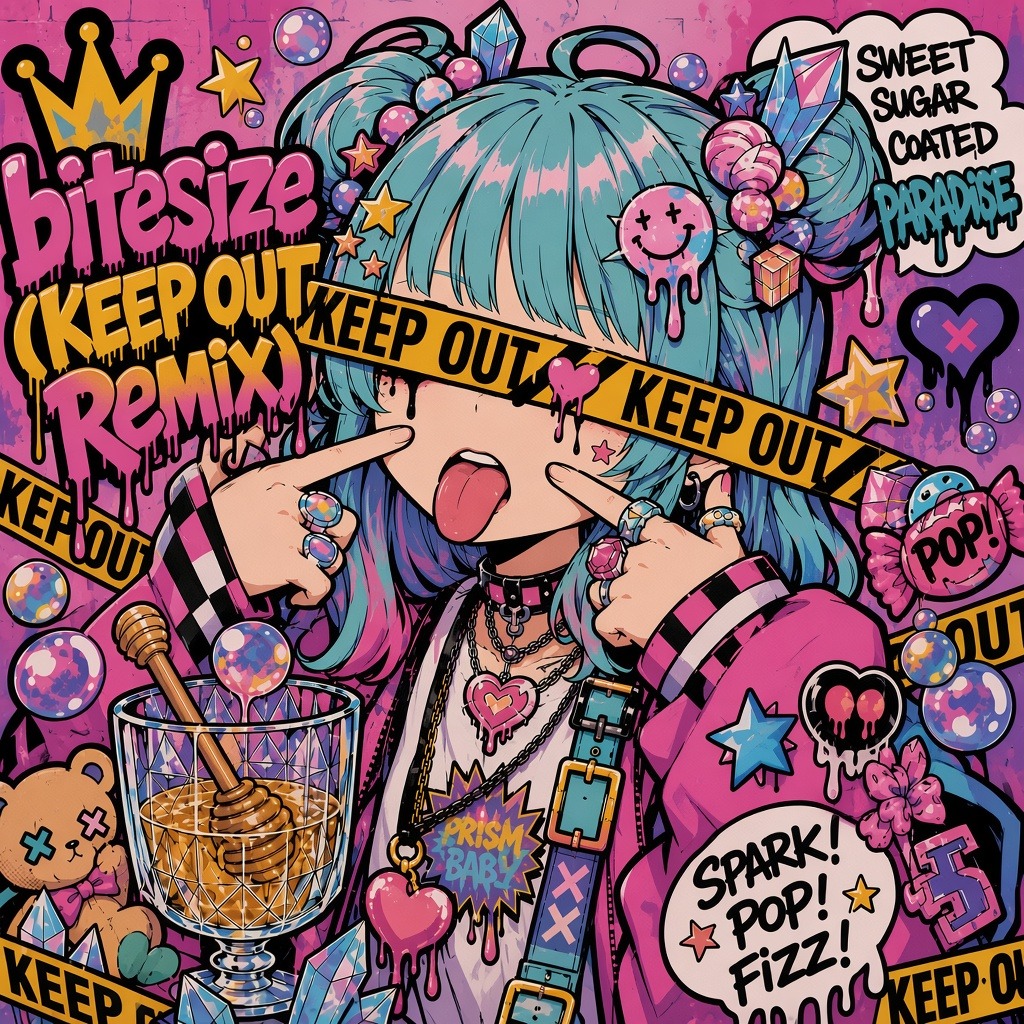 bitesize (KEEP OUT Remix) #kawaiiくなくして artwork