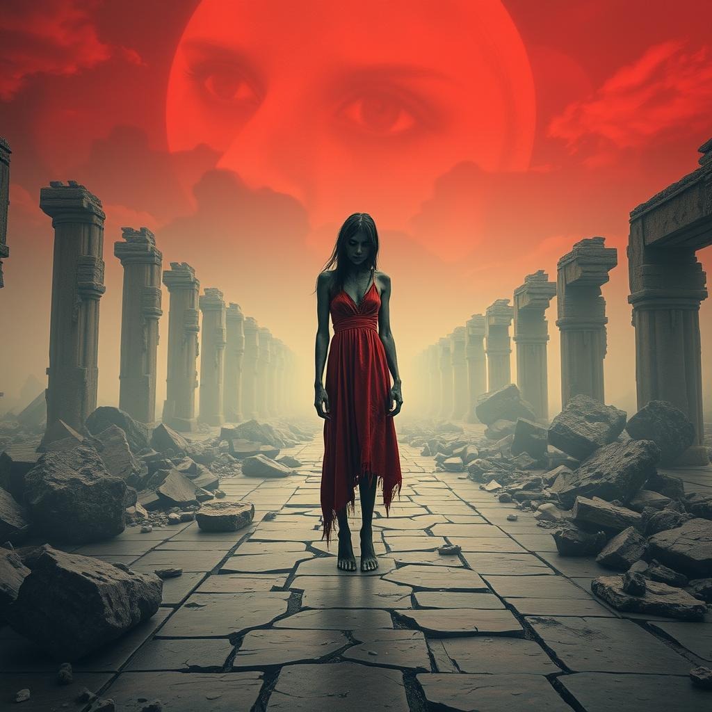 The Girl in the Ragged Red Dress (The La La Song) artwork