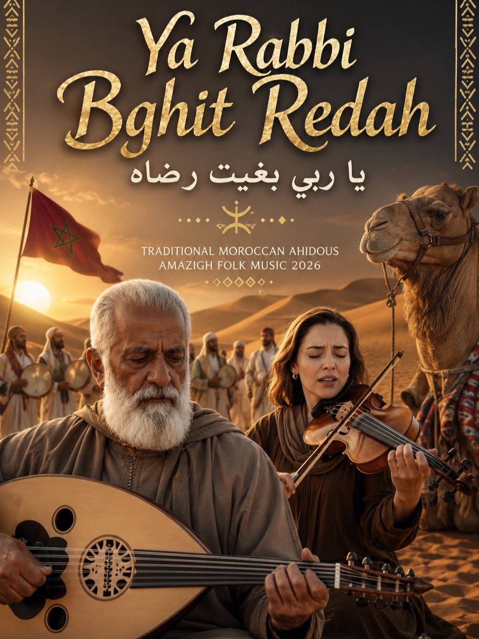 Ya Rabbi Bghit Redah | يا ربي بغيت رضاه | Traditional Moroccan Ahidous 2026 | Amazigh Folk Music artwork
