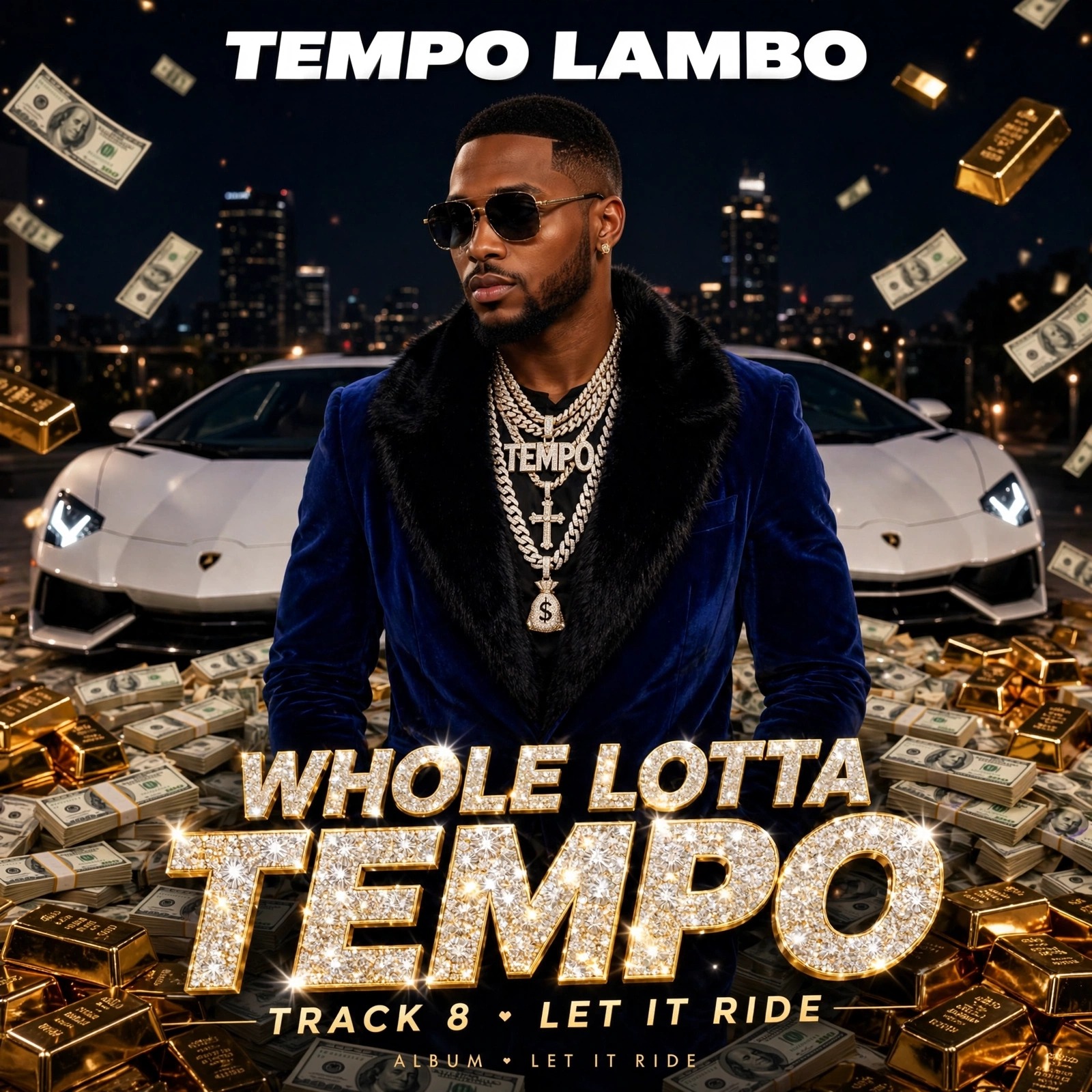 9) “WHOLE LOTTA TEMPO” V2 artwork