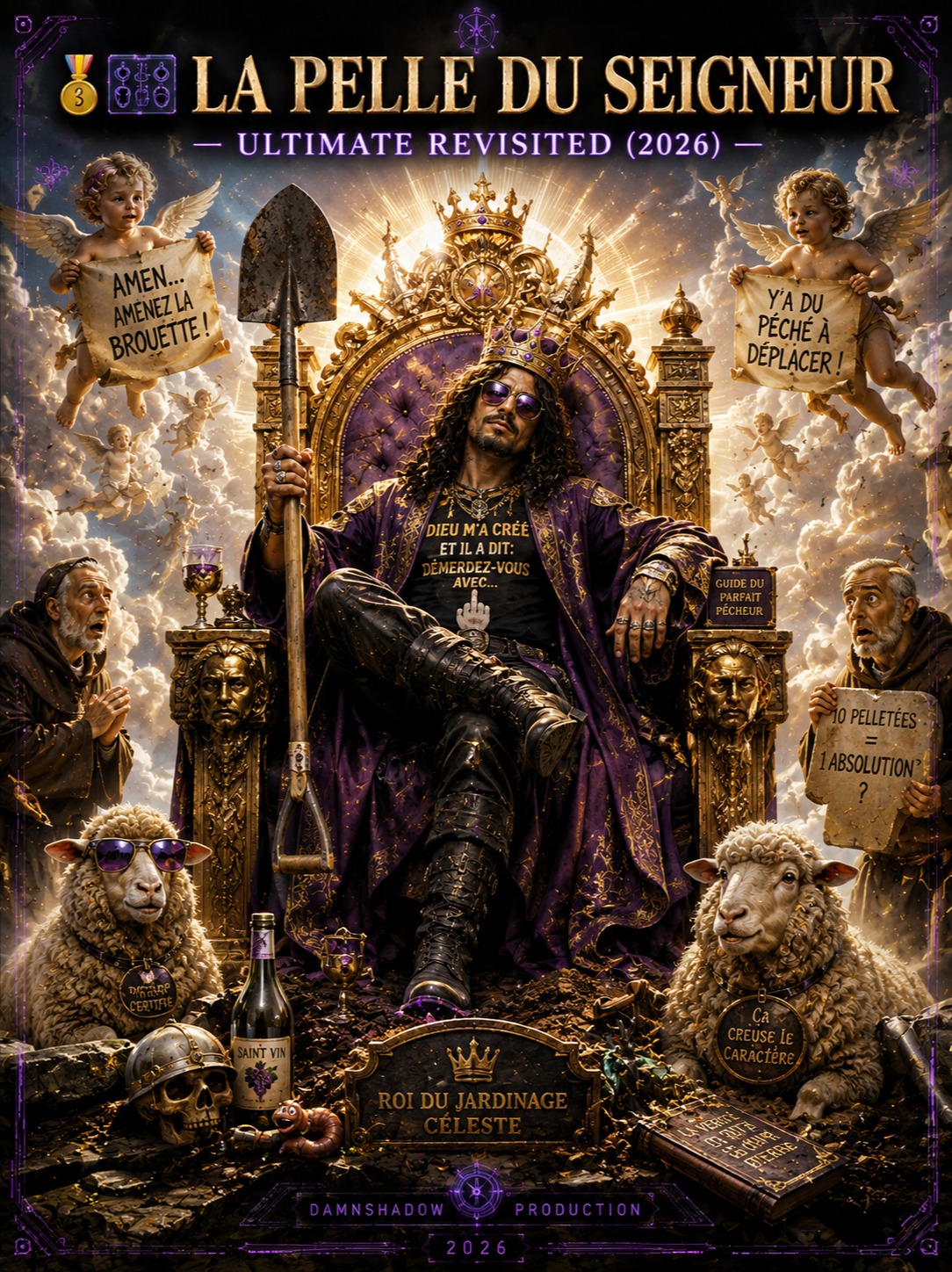 #152#🎛️ La Pelle du Seigneur — Ultimate Revisited - 01 - Book of Absurdity 2026 artwork