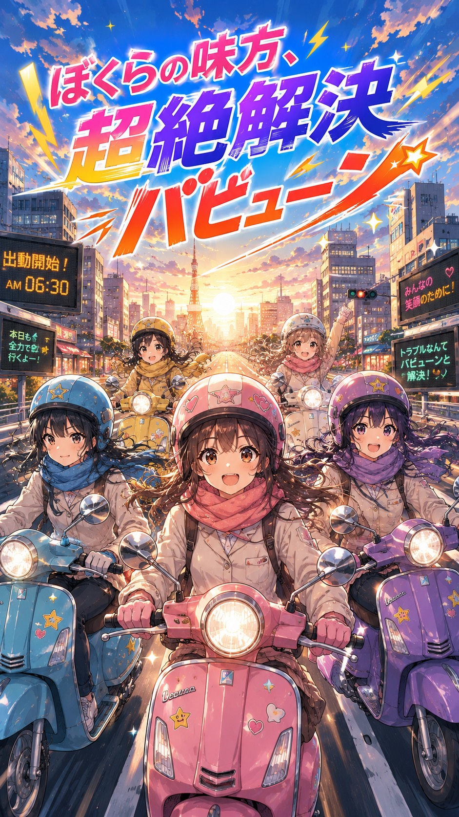元気120%チャージ全開!