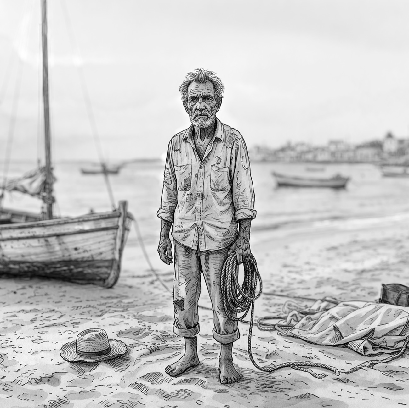 The Line (The Old Man and the Sea) artwork