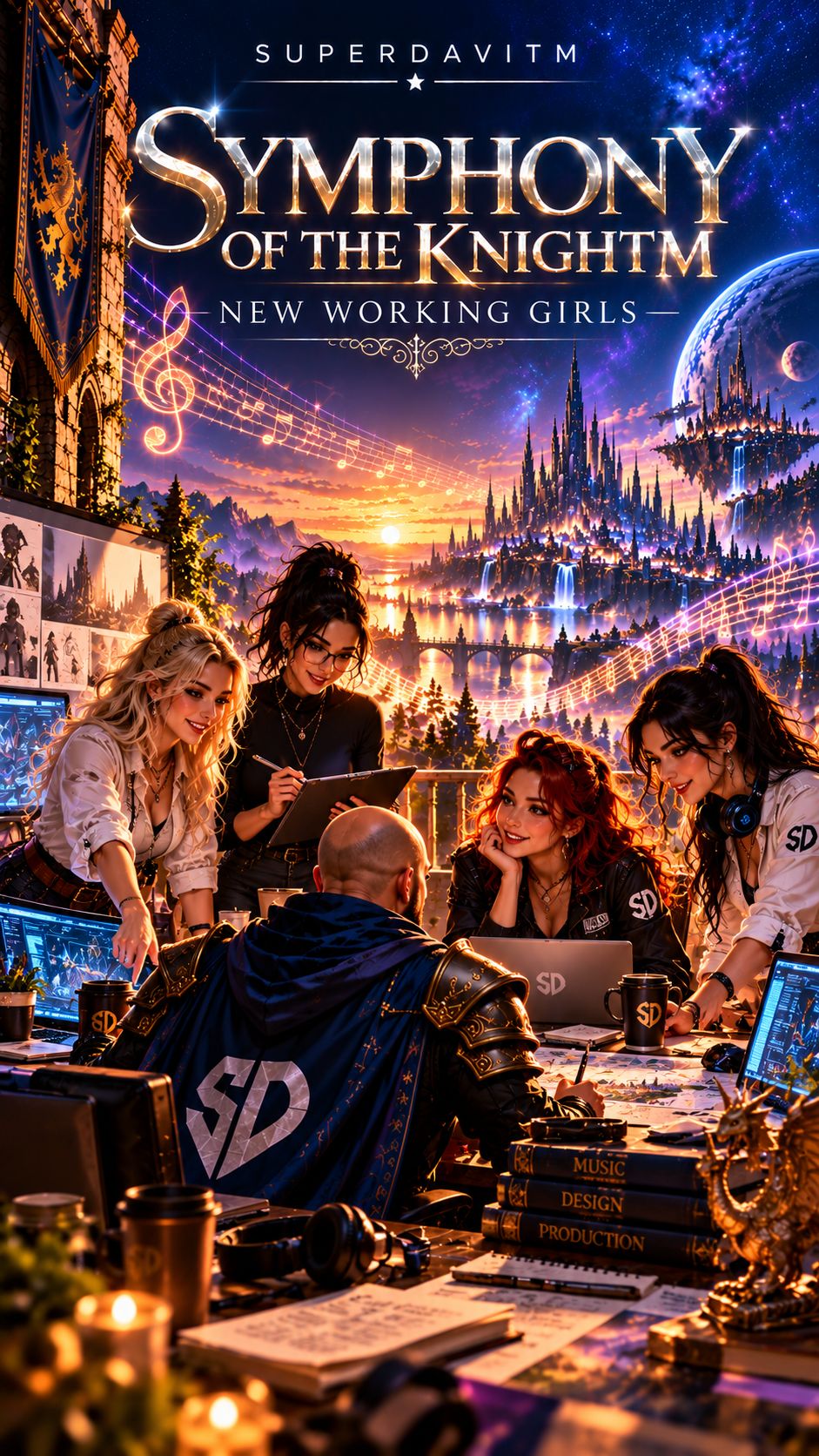 New Working Girls artwork