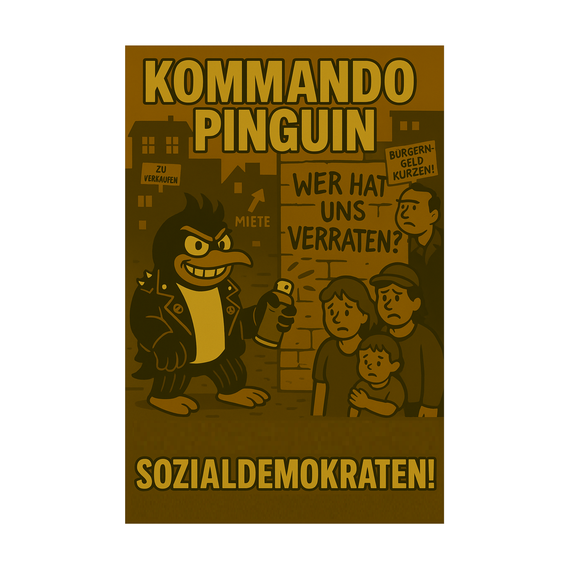 Wer hat uns verraten? Sozialdemokraten! artwork