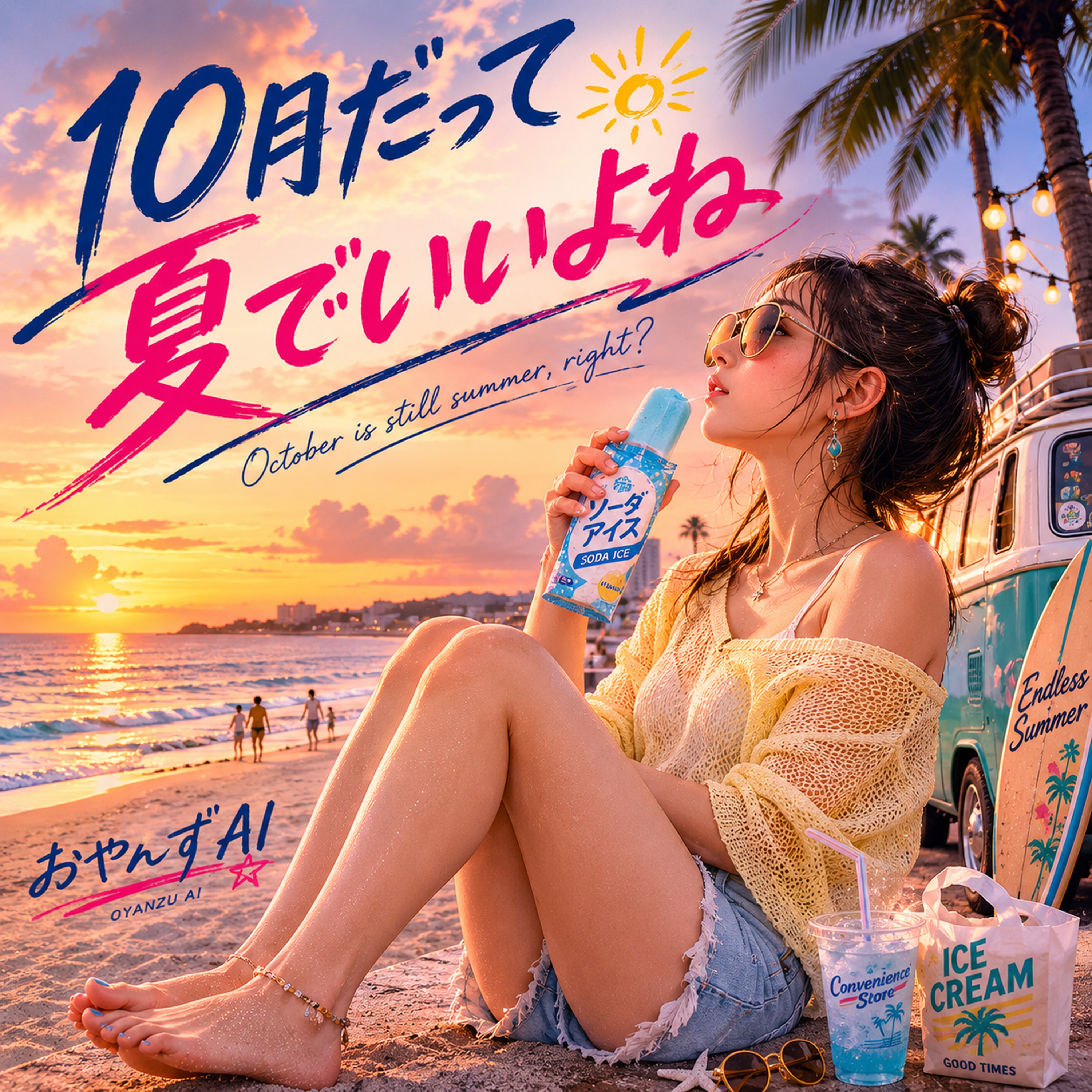 10月だって夏でいいよね artwork