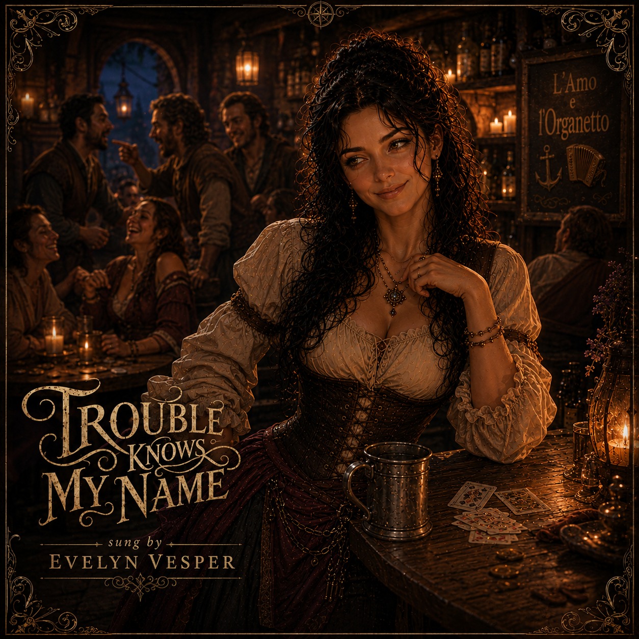 Trouble Knows My Name artwork