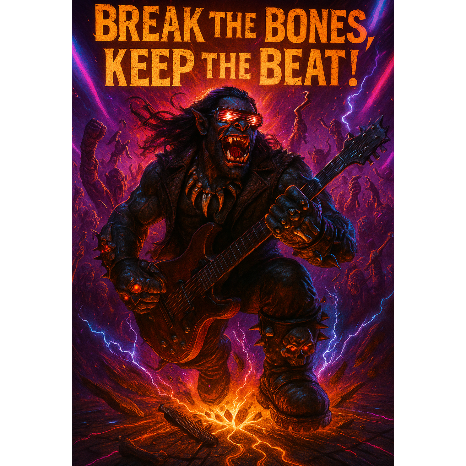 Break the Bones, Keep the Beat artwork