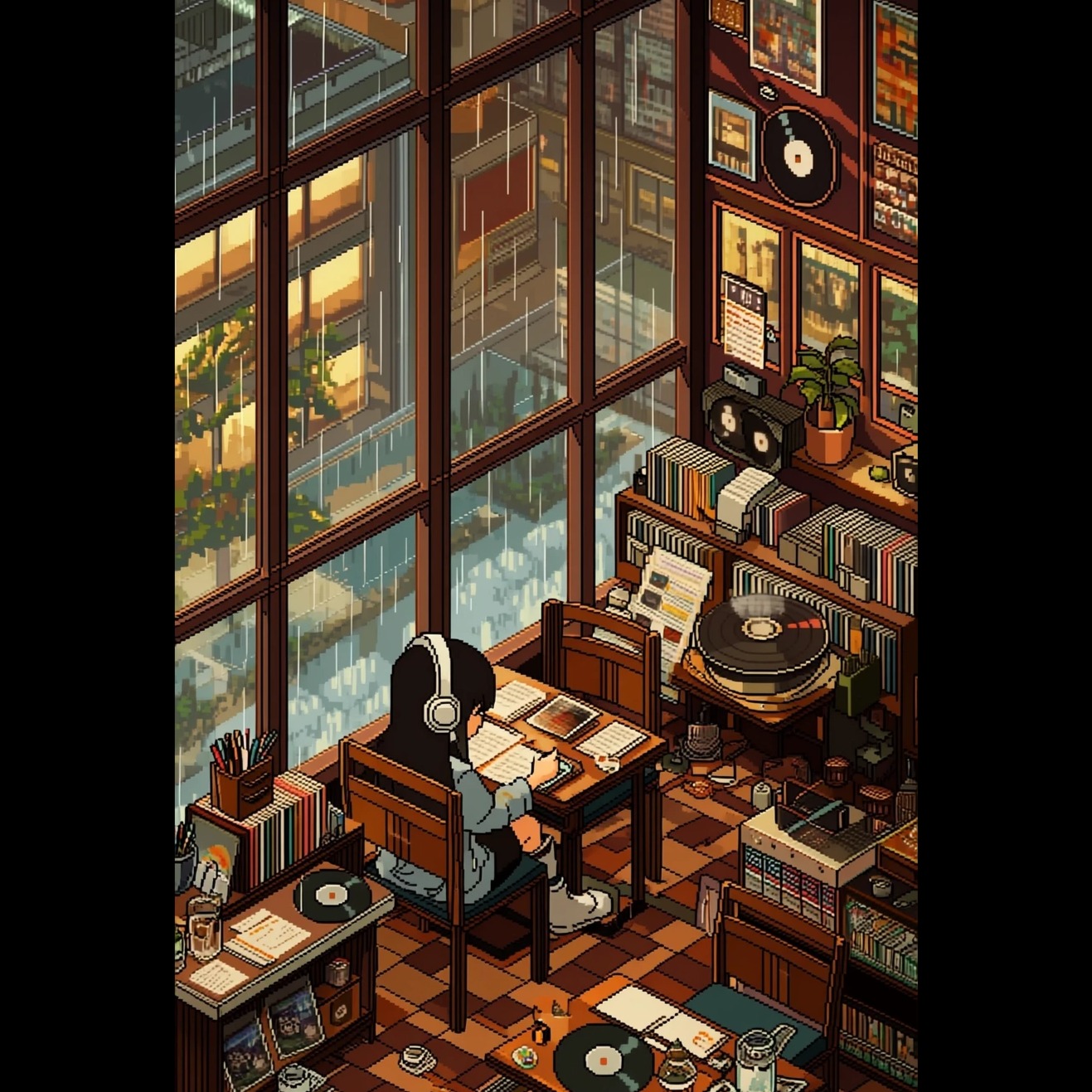 Rain, room♪instrumental artwork