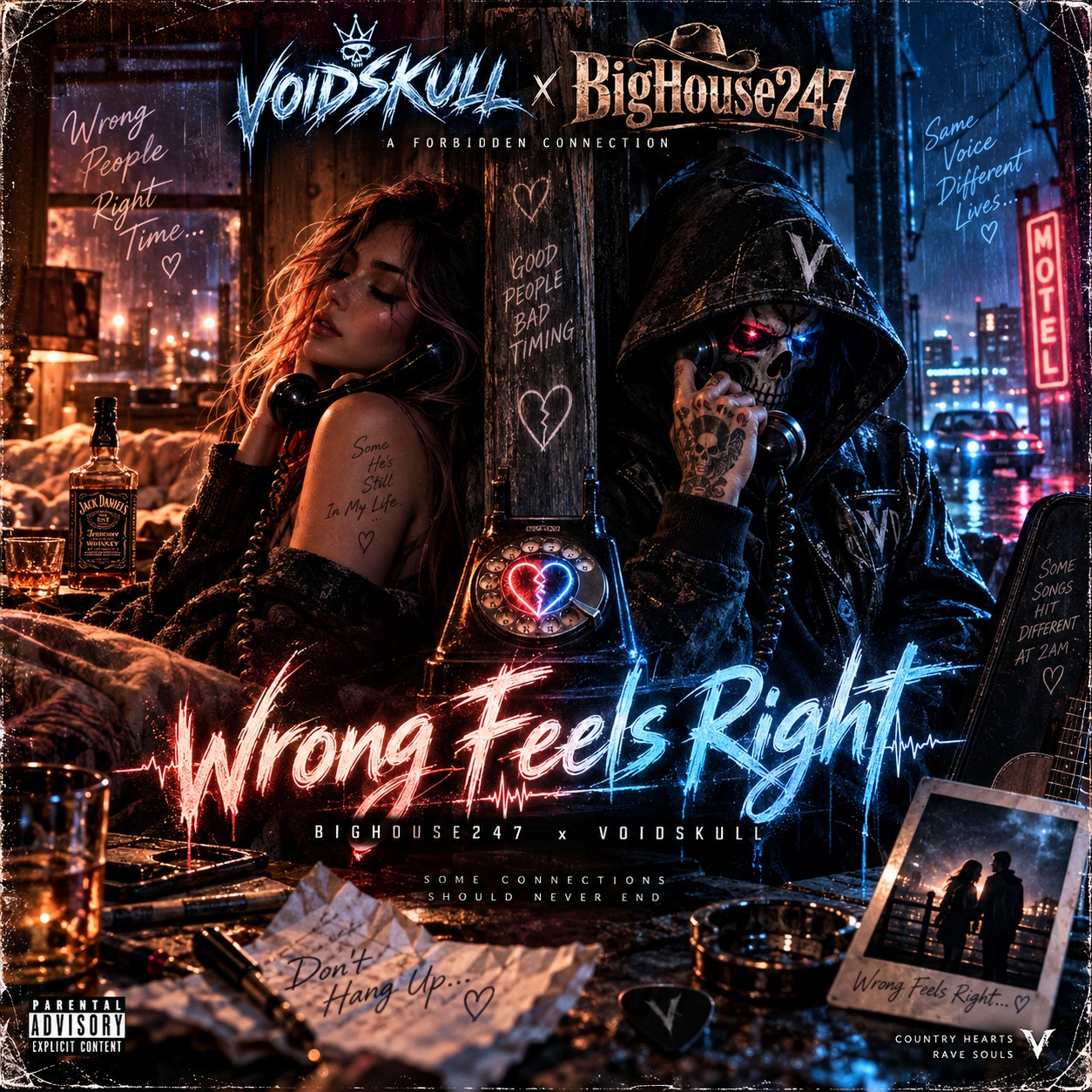 Wrong Feels Right - BigHouse247 x VoidSkull artwork