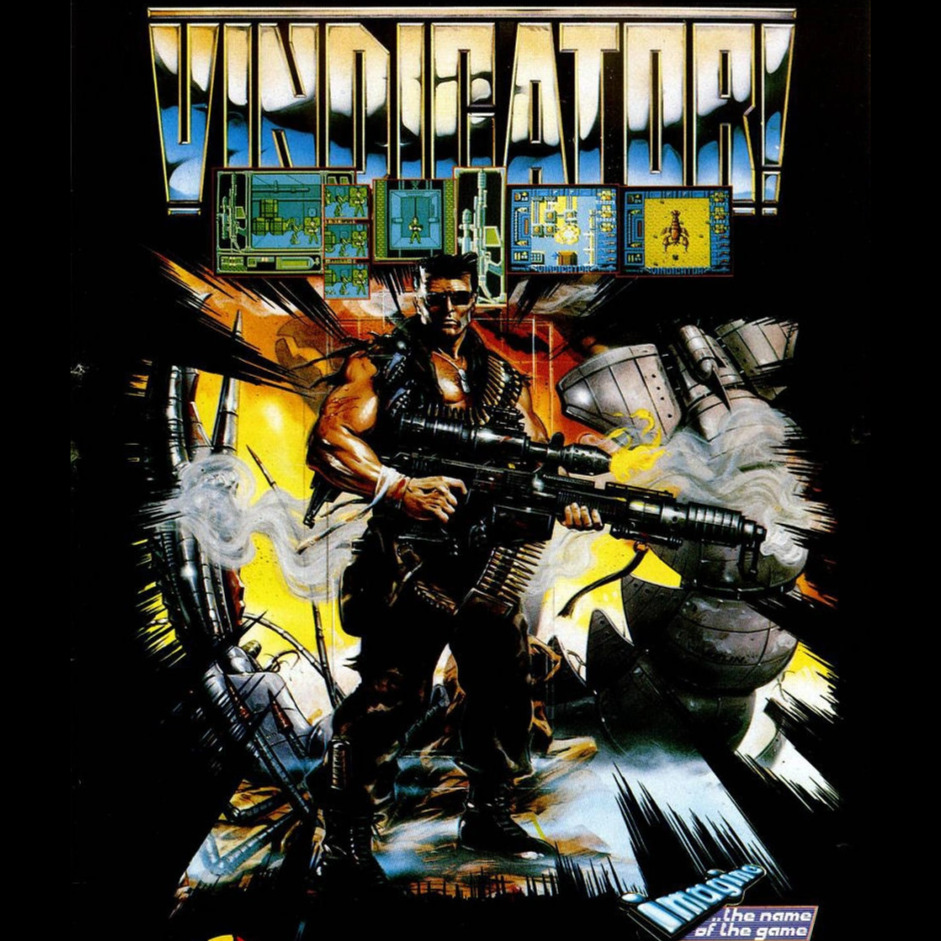 The Vindicator (ZX Spectrum game cover) artwork