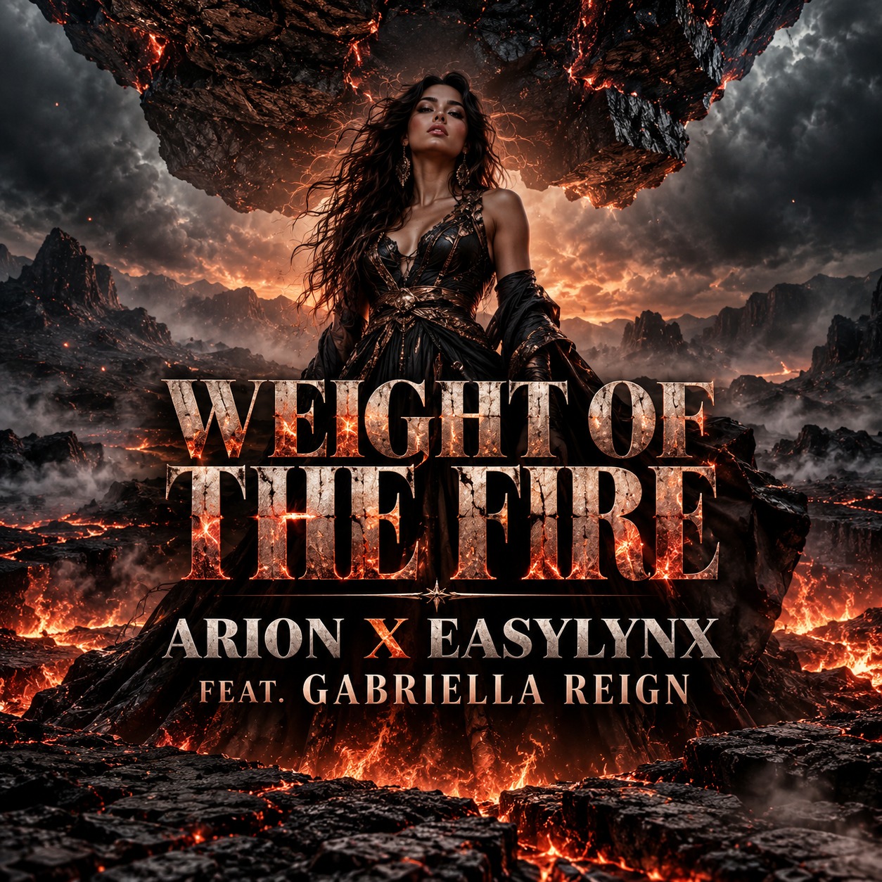 Weight of the Fire – Arion x EasyLynx Feat Gabriella Reign artwork