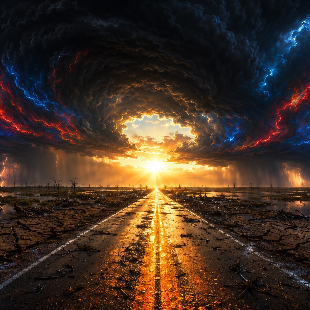Ride through the Storm artwork