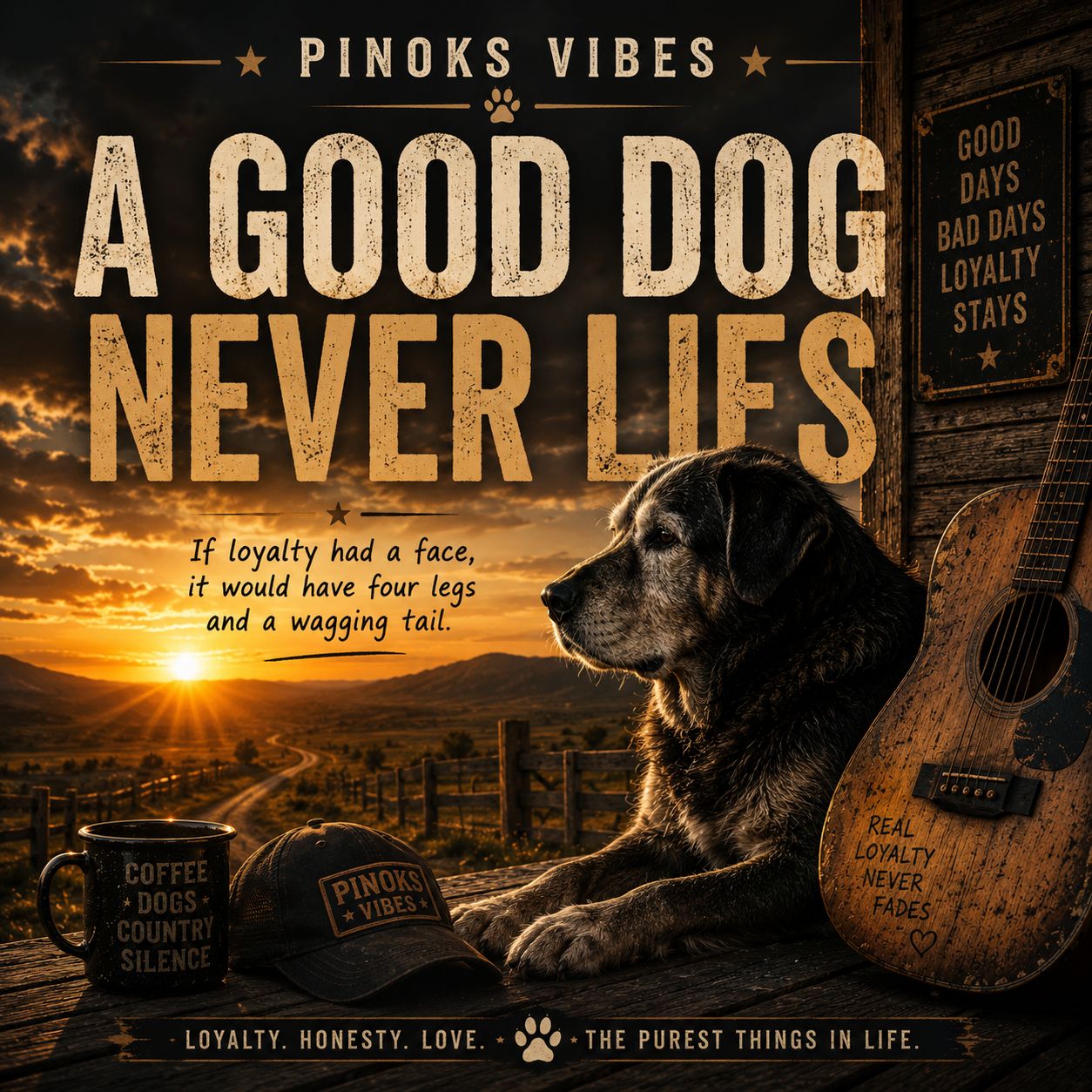 A Good Dog Never Lies artwork