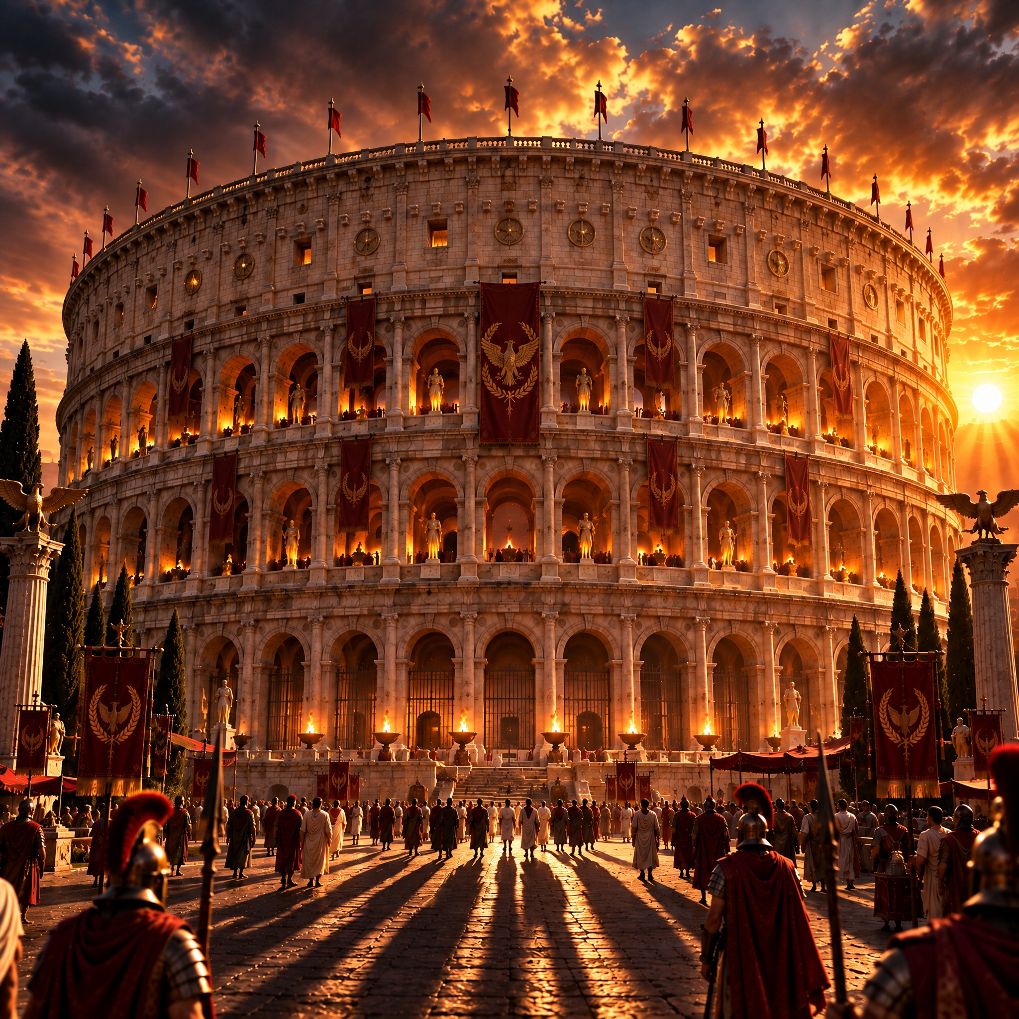 SHADOWS OF THE COLOSSEUM artwork