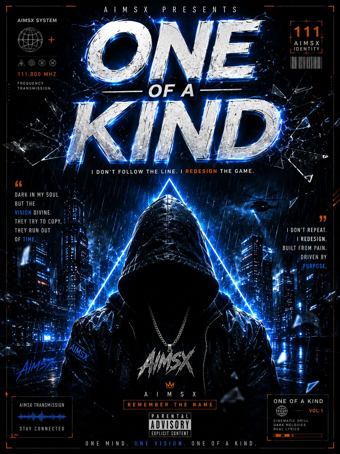 ONE OF KIND // AIMSX artwork
