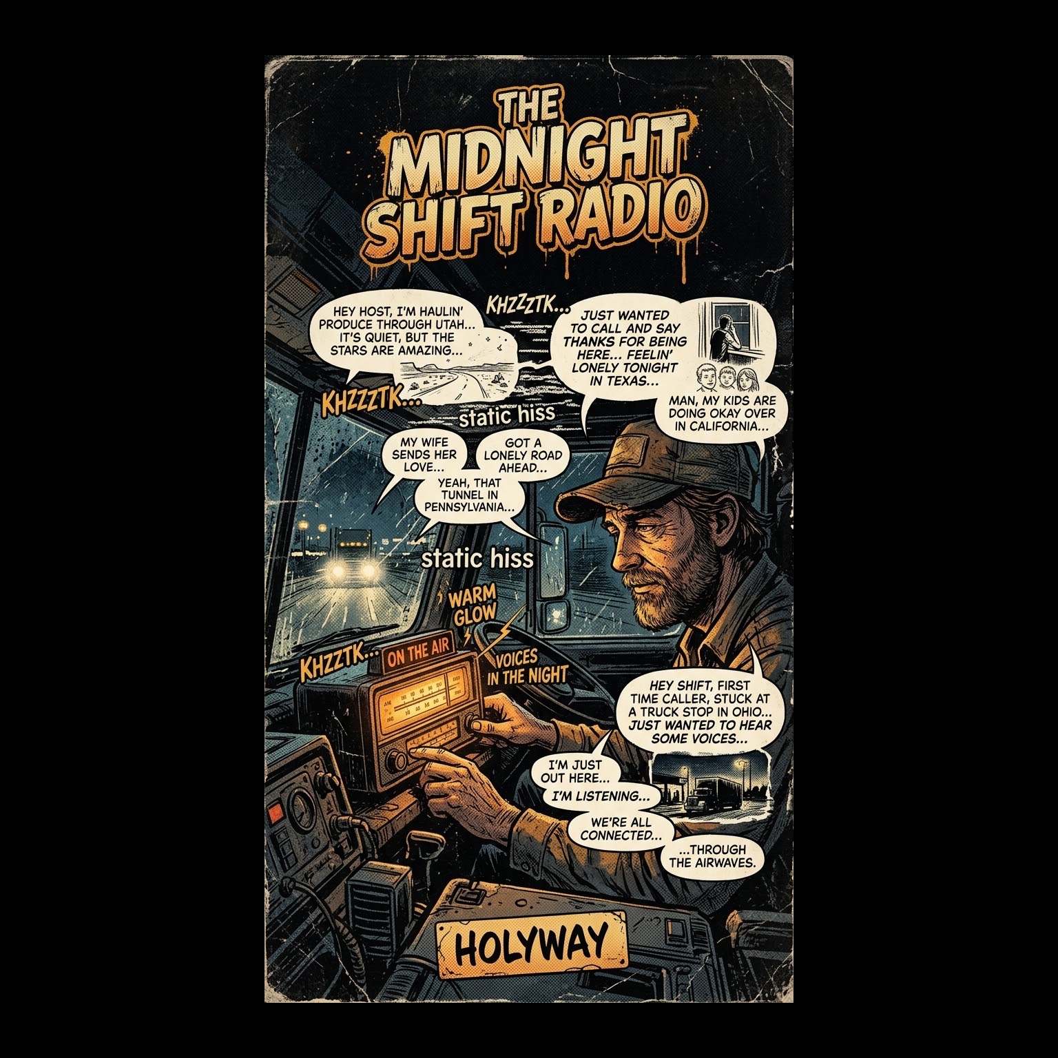 THE MIDNIGHT SHIFT RADIO artwork