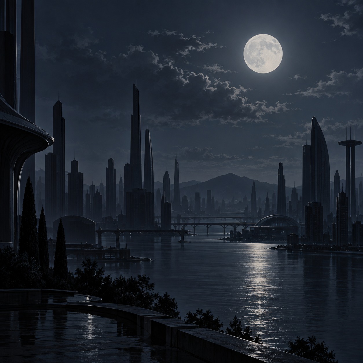 人工の明かりが消える時間 artwork