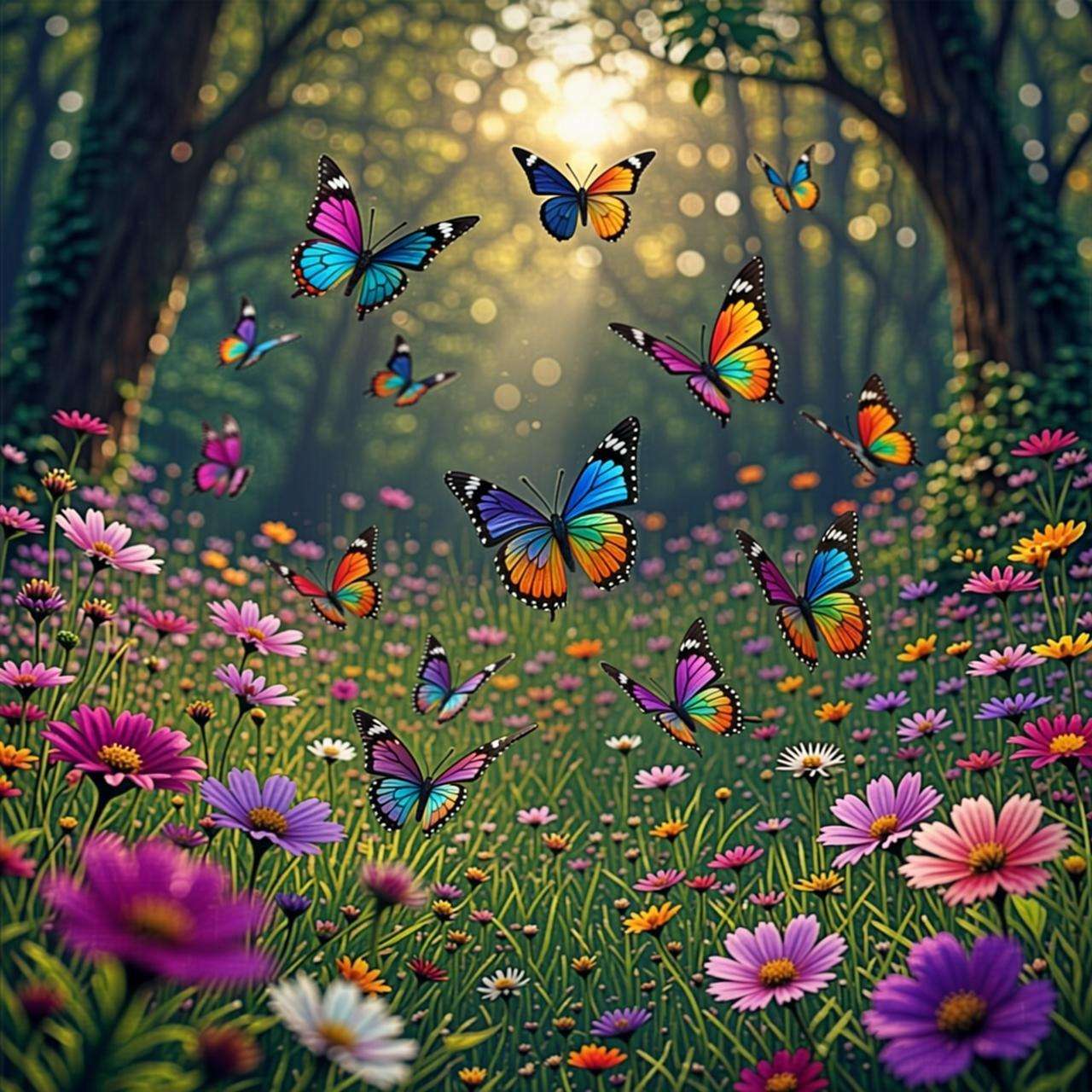 Butterfly Waltz No. 2 🦋✨ (Вальс бабочек №2) artwork