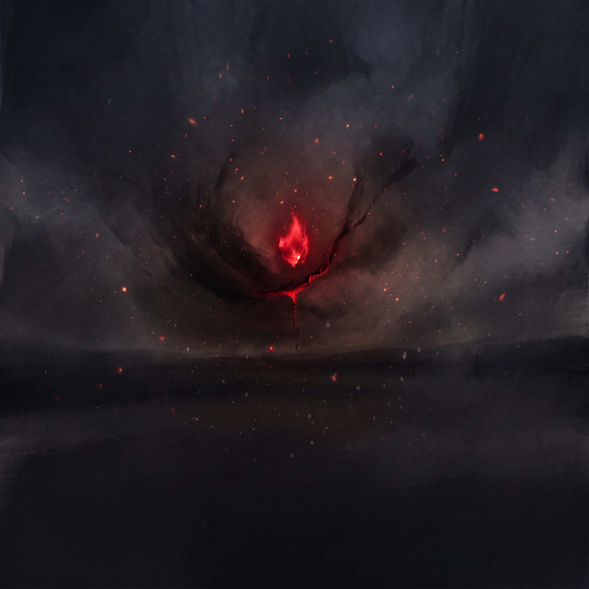 火を抱いた夜 / Night That Held the Fire artwork