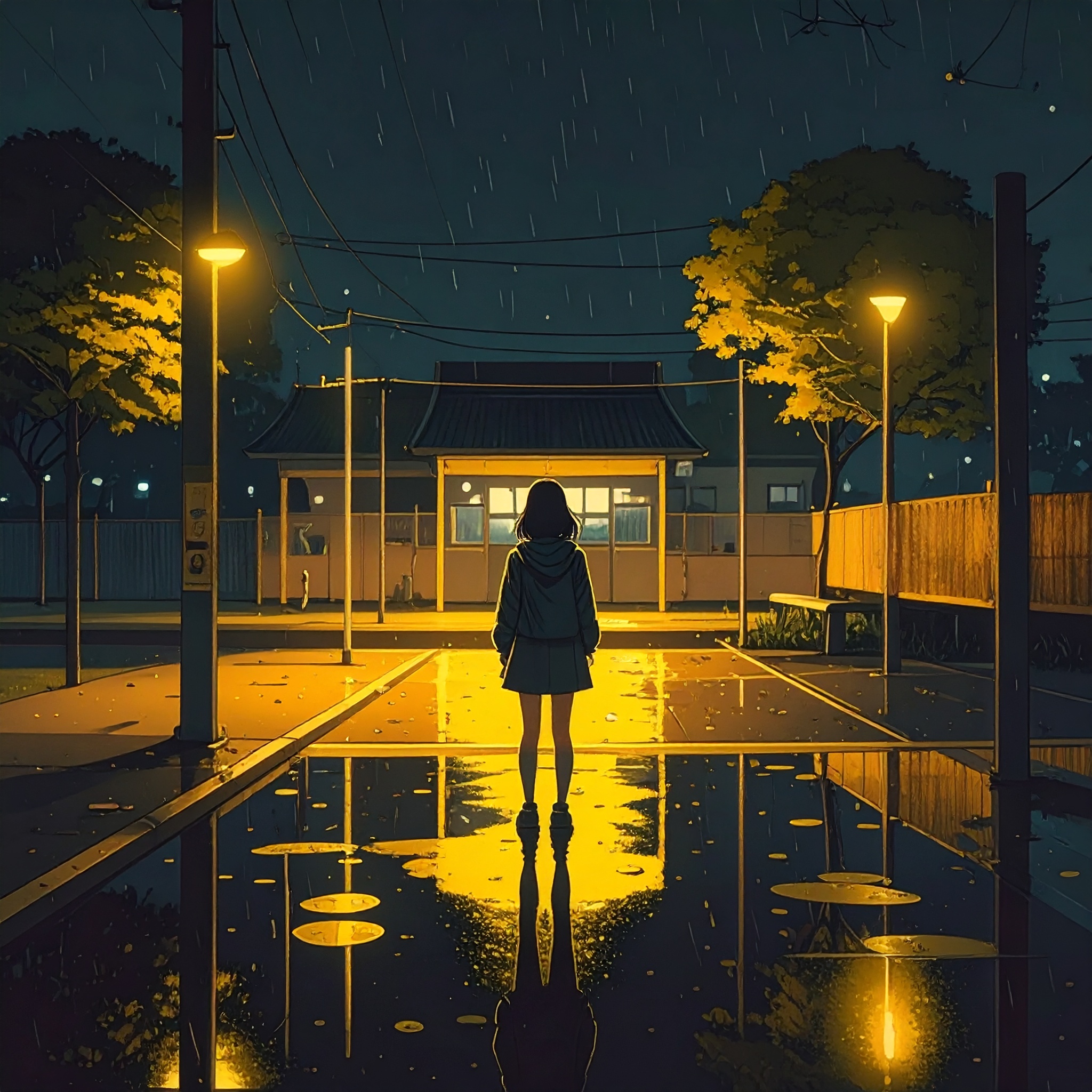 雨幕下的操場夢境-真的再見版(Rainy Playground Dreams-Real To Say Goodbye ver.) artwork