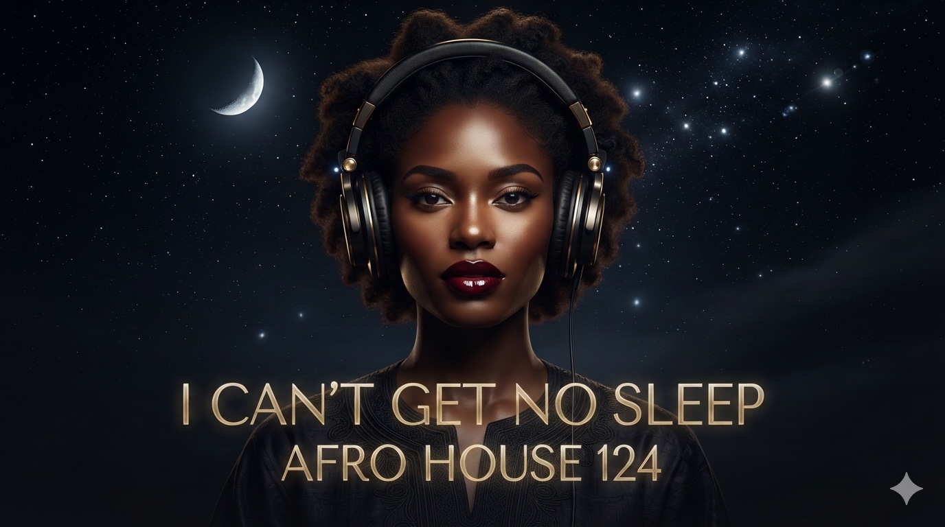 I CAN’T GET NO SLEEP | Afro House 124 artwork