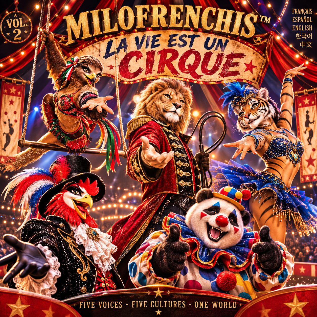 La Vie Est un Cirque ✓ artwork