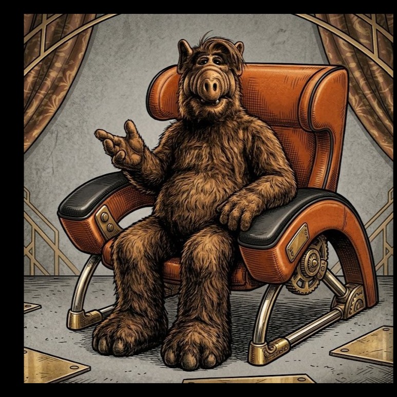A Broadcast from New Melmac (ALF) artwork