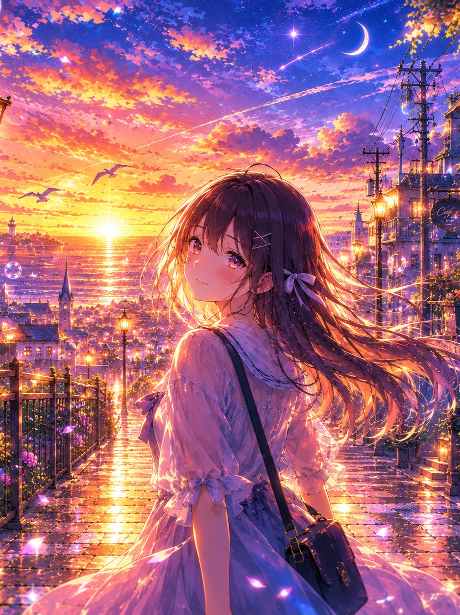 Twilight glow artwork
