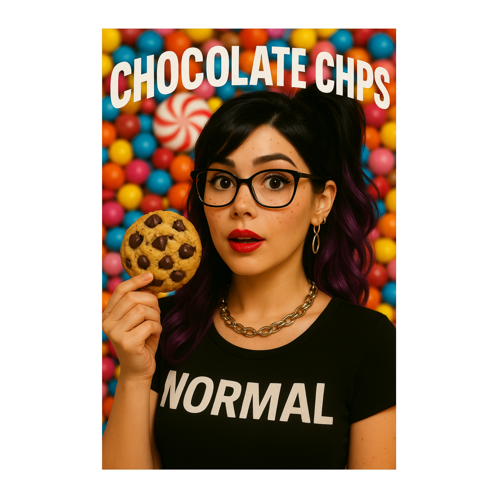 Chocolate Chips Cure My Diabeetus artwork