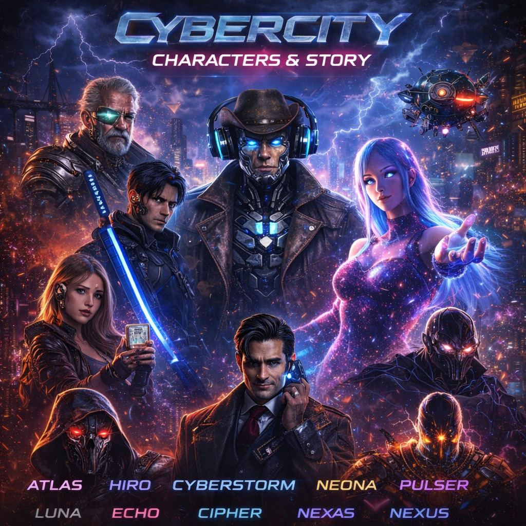 Image for  Welcome to Cybercity☠️🔥⚡