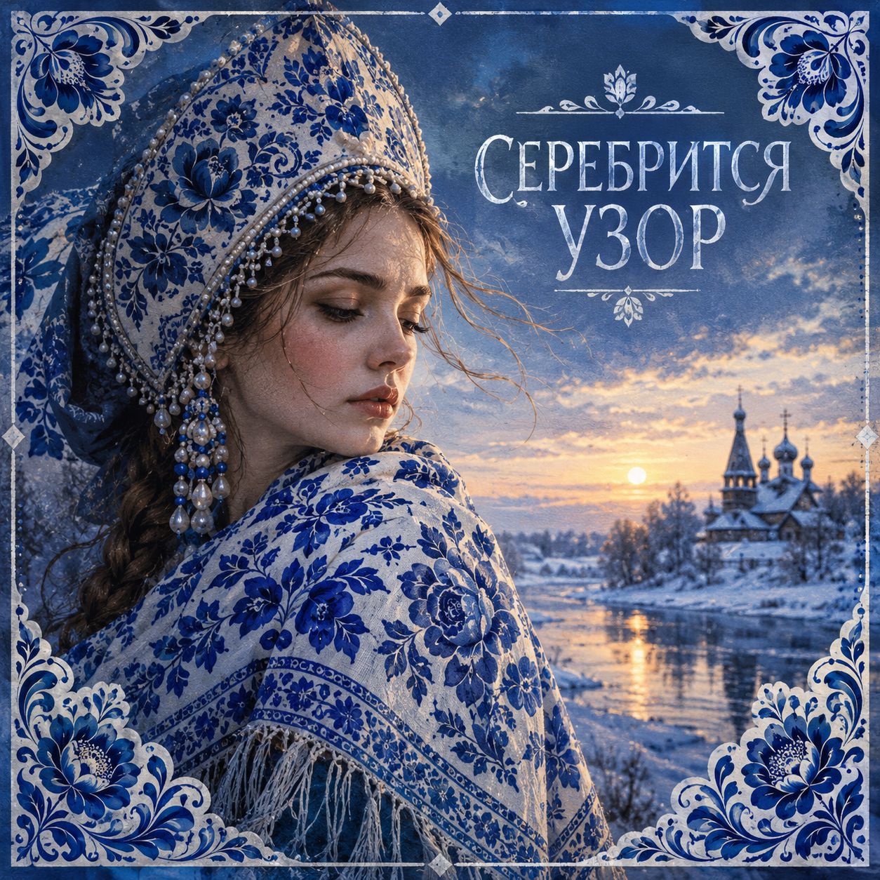 Обложка трека Серебрится узор