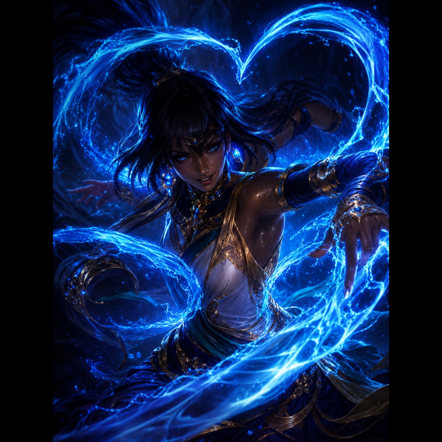 Flow like water artwork