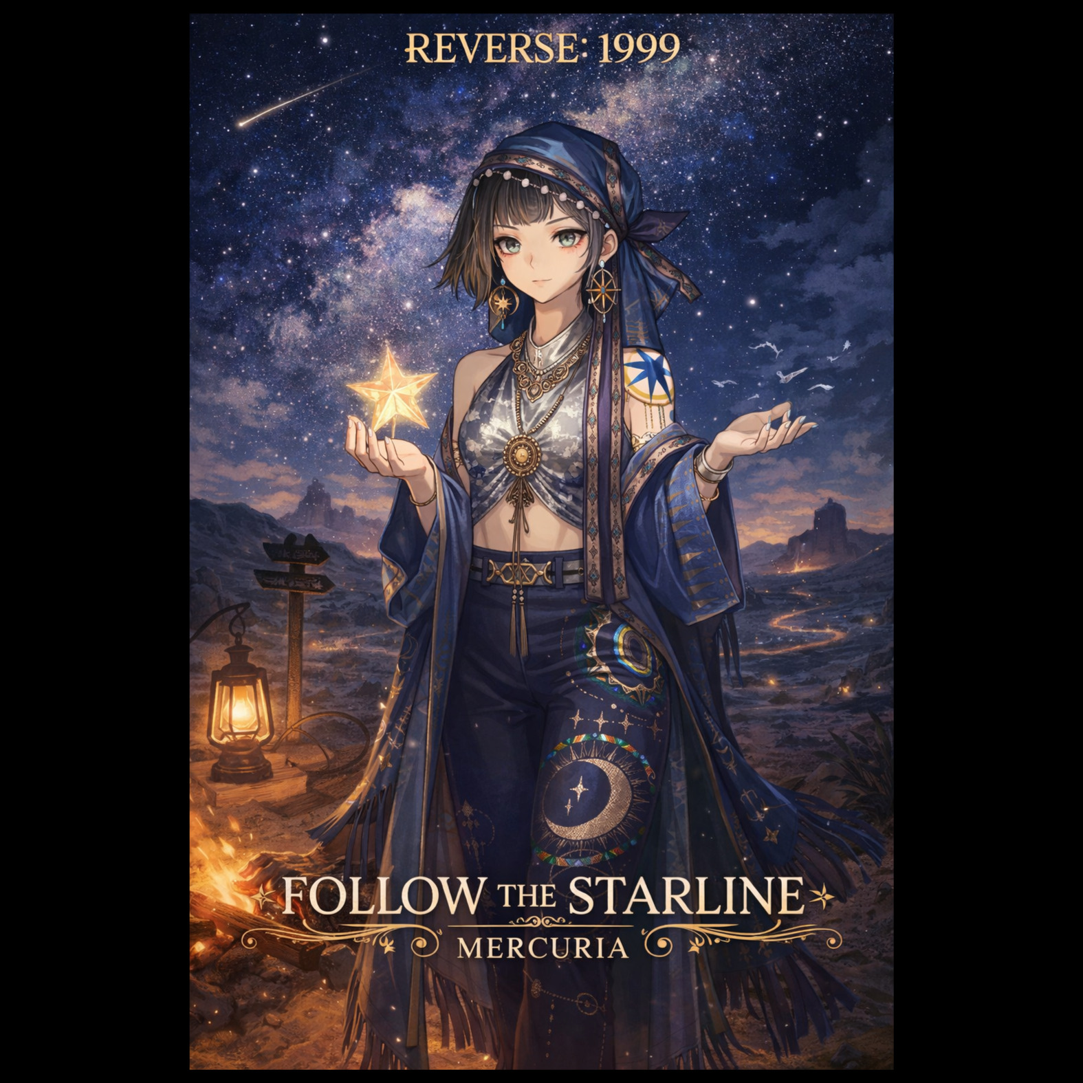 FOLLOW THE STARLINE artwork