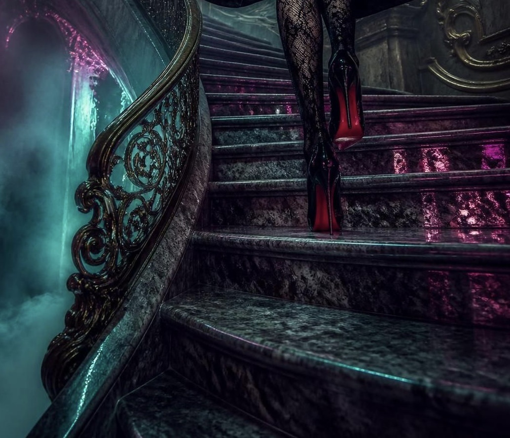 Black Lace Embrace artwork