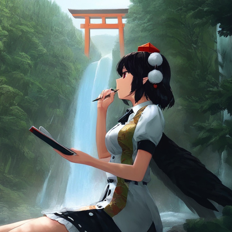 Aya , Touhou Project artwork