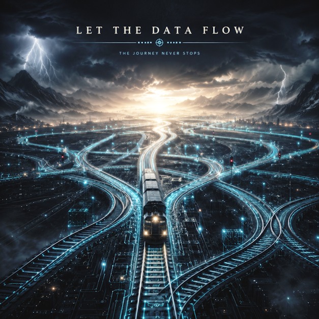 Let the Data Flow artwork