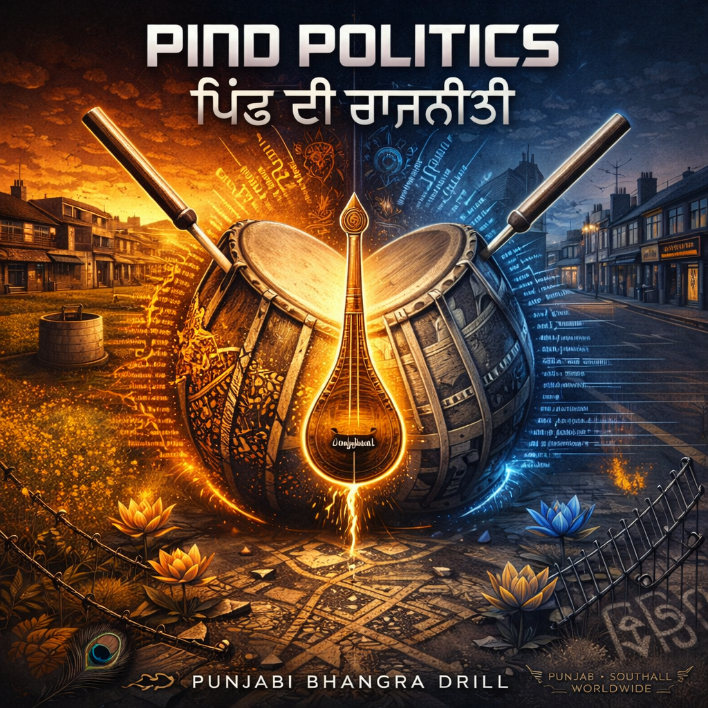 PIND POLITICS (Punjabi Bhangra Drill) artwork