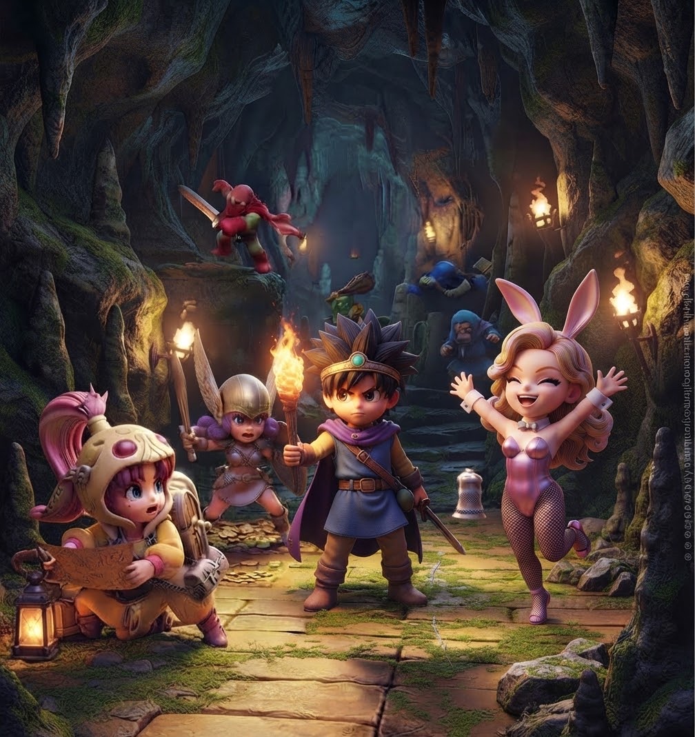 15.【ノルドの洞窟～因縁のカンダタ〜】 artwork