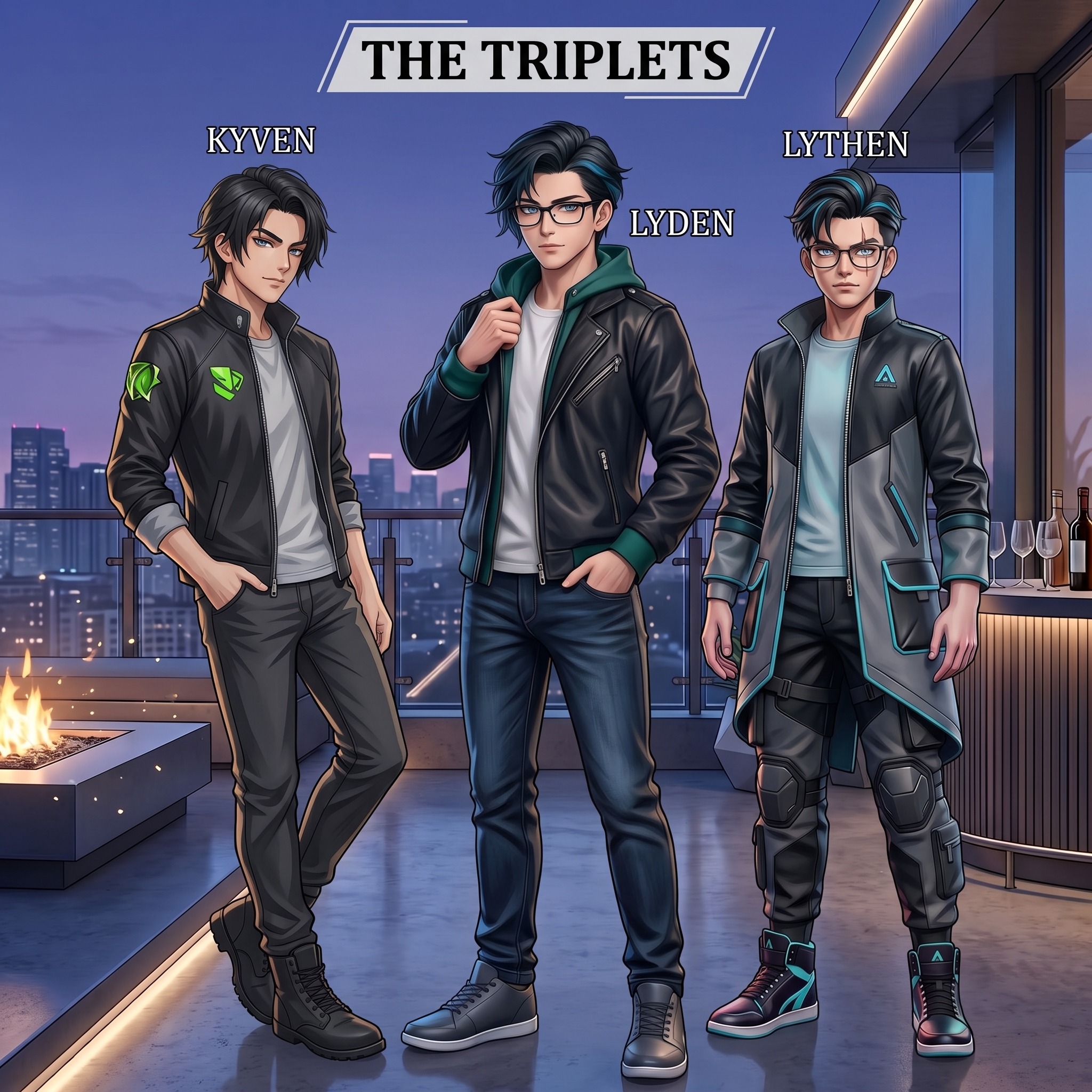 The Cypher Triplets artwork