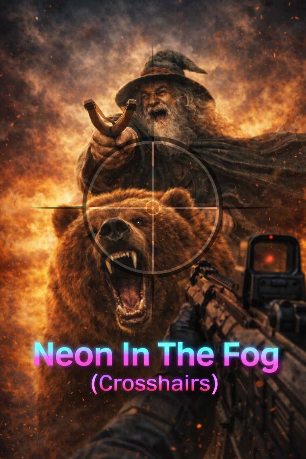 Neon In The Fog (Crosshairs) artwork