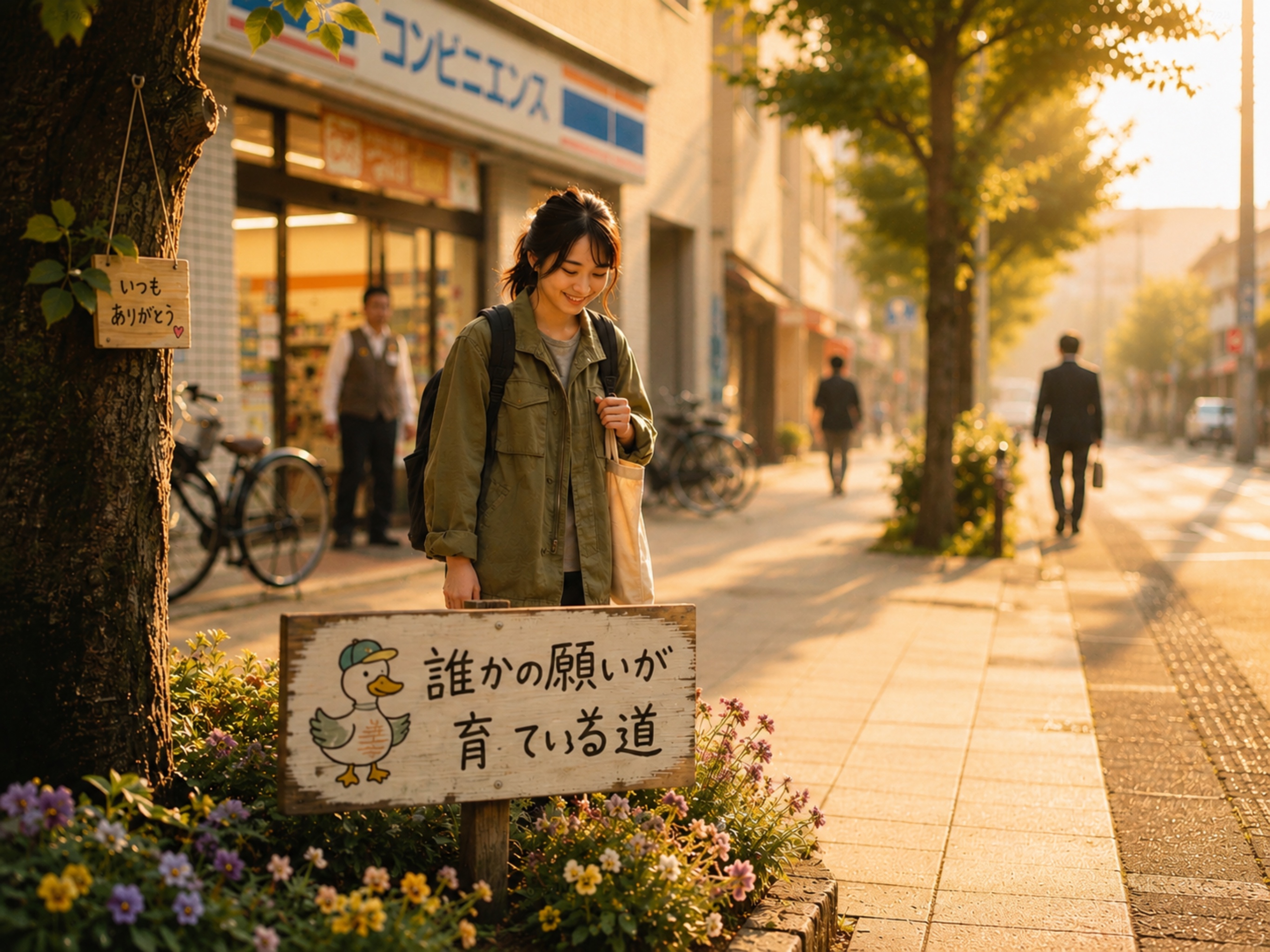誰かの願いが育つ道 artwork