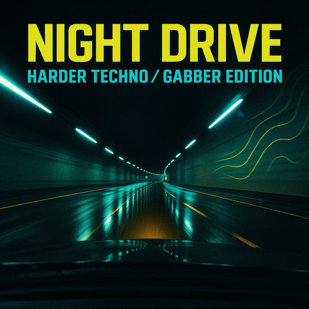 Image for Night Drive ↯ Harder Techno/Gabber Edition